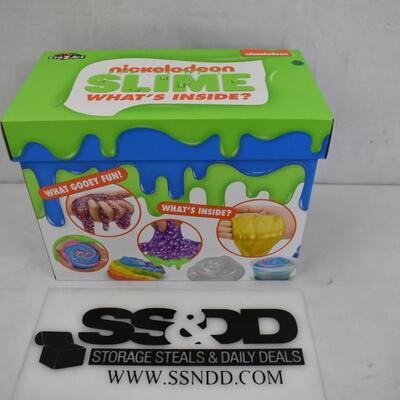 Nickelodeon Super Slime Unboxing Kit. Open Box - New
