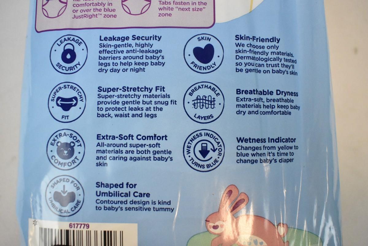 Parent's Choice Dry & Gentle Newborn Diapers, Size Newborn, 42