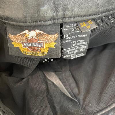 Lot 227 - Harley-Davidson Leather Ladies Shorts