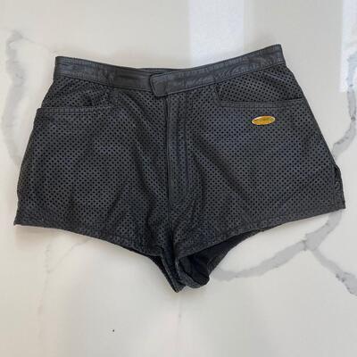 Lot 227 - Harley-Davidson Leather Ladies Shorts