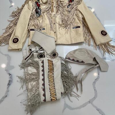 Lot 230 - Tribe America Leather Clothing