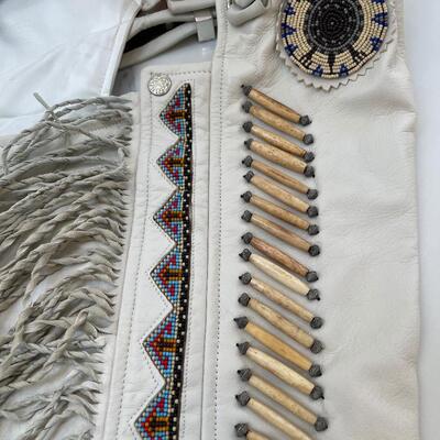 Lot 230 - Tribe America Leather Clothing