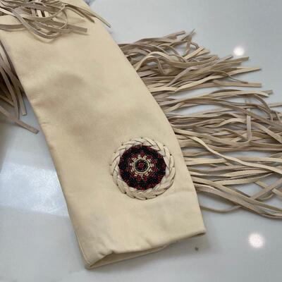 Lot 230 - Tribe America Leather Clothing