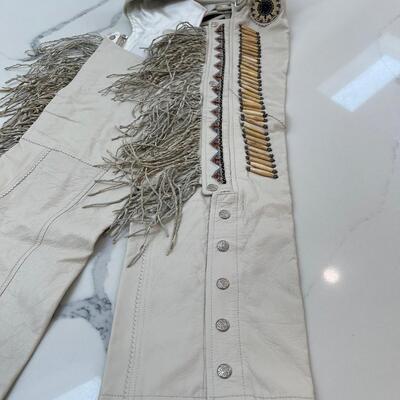 Lot 230 - Tribe America Leather Clothing