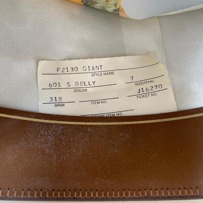 Lot 241 - Stetson Hat and Hat Belt
