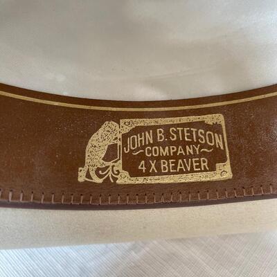 Lot 241 - Stetson Hat and Hat Belt