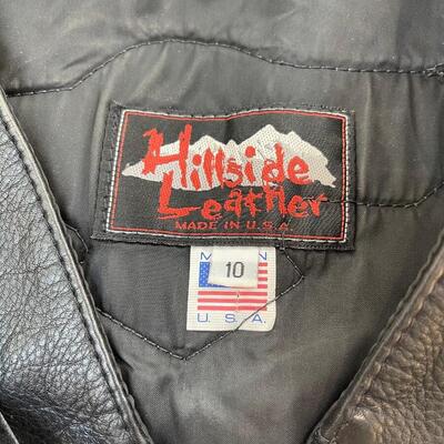 Lot 246 - Harley-Davidson and Tribe America Leather Vests