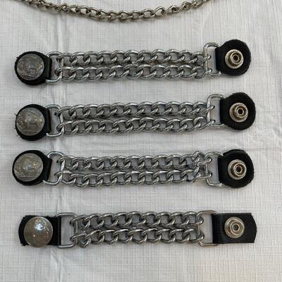 Lot 250 - Leather Straps and Belt Extensions