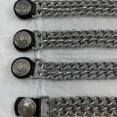 Lot 250 - Leather Straps and Belt Extensions