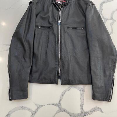 Lot 251 - Leather Coats