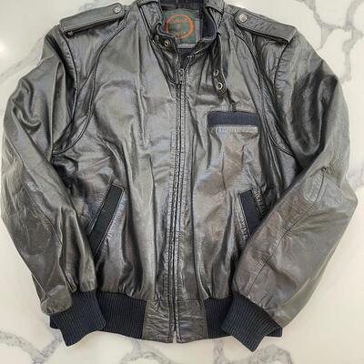 Lot 251 - Leather Coats