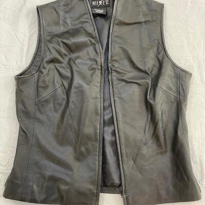 Lot 253 - Leather Vests - One with Harley-Davidson Patch