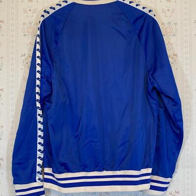 vintage arena tracksuit electric blue & white 2 piece size large 1980's