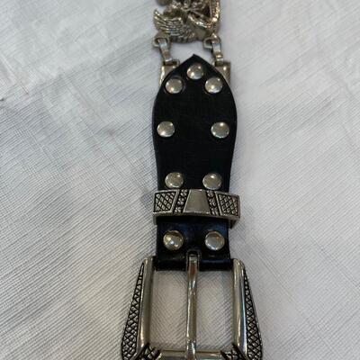 Lot 255 - Beautiful Ladies Leather Belts 