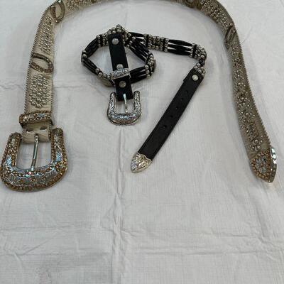 Lot 256 - Beautiful Ladies Belts