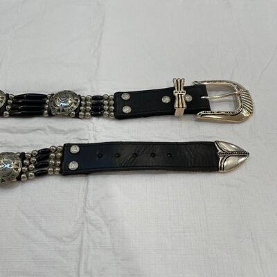 Lot 257 - Leather Belts