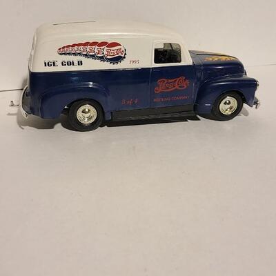 8" Pepsi Die-cast Coin Bank - Item# 414