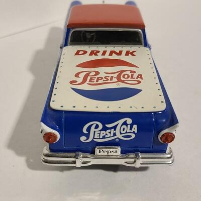 7" L Pepsi Die-cast Coin Bank -Item# 417
