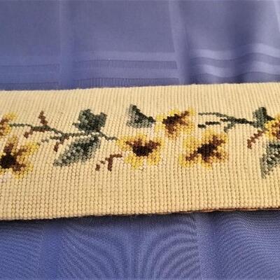 Lot #4  Vintage Needlepoint Wall hanging/bell pull