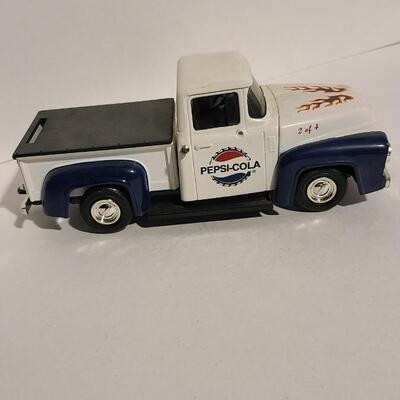 7 1/2"L Pepsi Die-cast Coin Bank -Item# 421