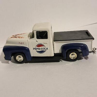7 1/2"L Pepsi Die-cast Coin Bank -Item# 421