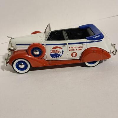 7"L Pepsi Die-cast Coin Bank -Item# 423