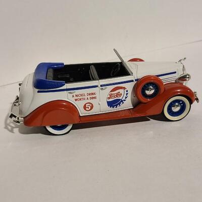 7"L Pepsi Die-cast Coin Bank -Item# 423