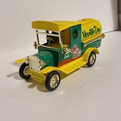 6 1/2"L Mountain Dew Coin Bank -Item# 424