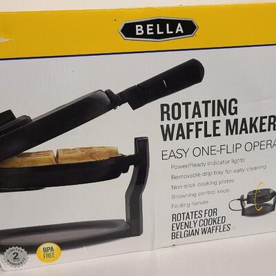 BELLA Rotating Waffle Maker -Item# 431