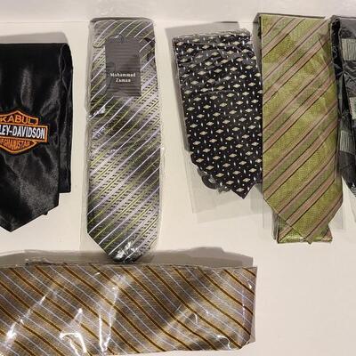 7 Assorted Ties Harley Davidson -Item# 433