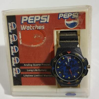 Lot of 5 Soda Themed Watches Pepsi Mtn Dew  -Item #436