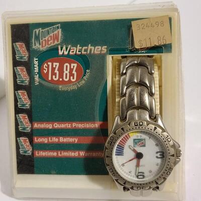 Lot of 5 Soda Themed Watches Pepsi Mtn Dew  -Item #436