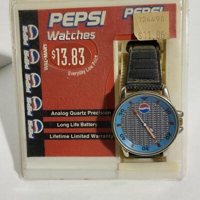 Lot of 5 Soda Themed Watches Pepsi Mtn Dew  -Item #436