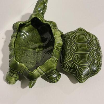 Ceramic Turtle with removable shell -Item #438