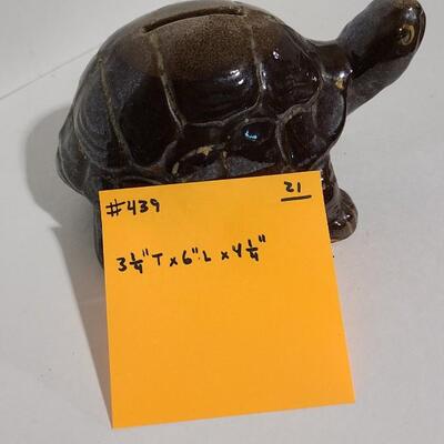 Brown Turtle Bank -Item #439