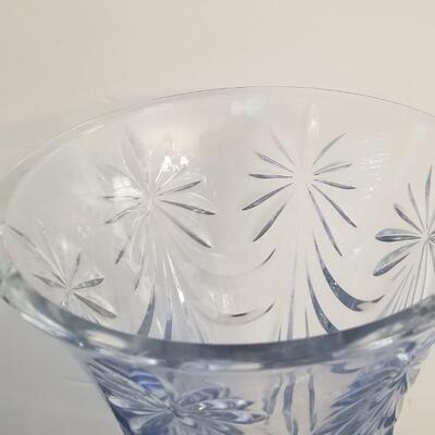 Lot #20  Beautiful Large Crystal Vase