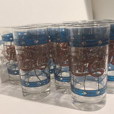 14 Pepsi Cola Glasses -Item# 444