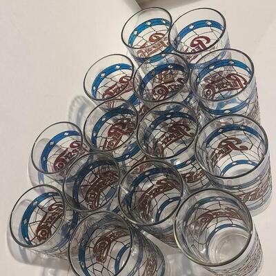 14 Pepsi Cola Glasses -Item# 444