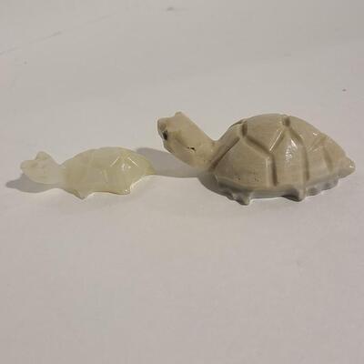 Mini Turtle Figurines - marble type -Item# 447 