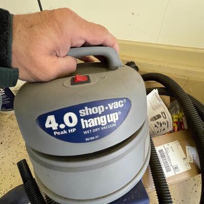 923-SHOP-VAC â€œHang-UPâ€ Vacuum 4Hp