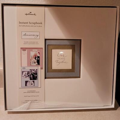 Lot 145: New 12 x 12 Instant Anniversary Scrapbook HALLMARK 