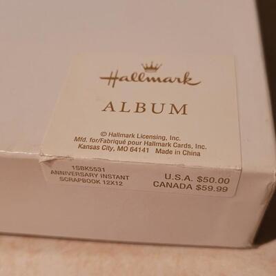 Lot 145: New 12 x 12 Instant Anniversary Scrapbook HALLMARK 
