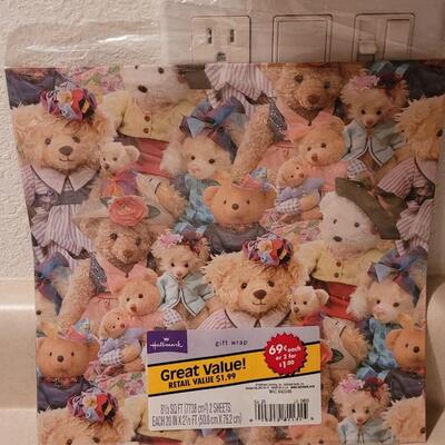 Lot 147: Assorted NEW Sealed Vintage Gift Wrap Paper