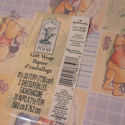 Lot 148: Assorted NEW Sealed Gift Wrap Paper