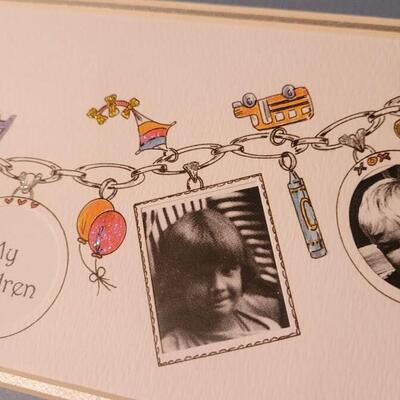 Lot 150: New MY CHILDREN Handpainted Photo Frames x 2 