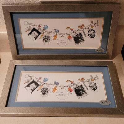 Lot 150: New MY CHILDREN Handpainted Photo Frames x 2 