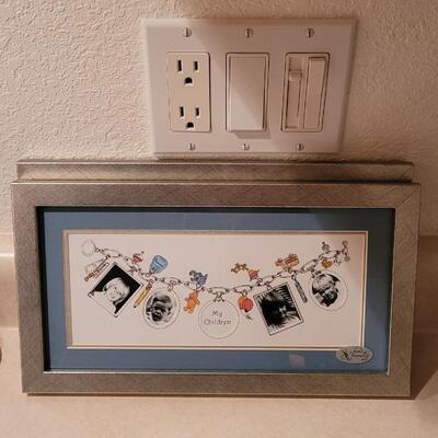 Lot 150: New MY CHILDREN Handpainted Photo Frames x 2 
