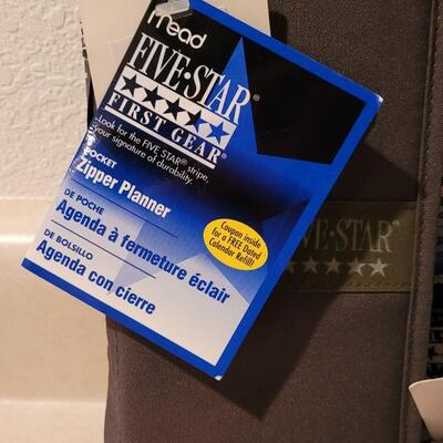 Lot 151: New 5-Star First Gear Zipper Planner x 2 