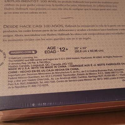 Lot 156: New Hallmark 1000 pc. Puzzle