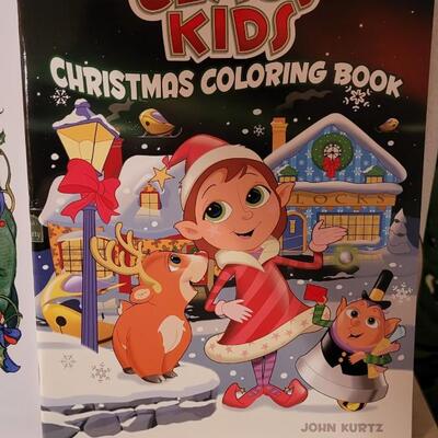 Lot 170: Assorted NEW Coloring Books Holiday Theme
